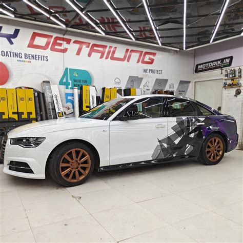 Custom Sedan Car Graphics & Decals for a Bold Look | Motorik Detailing