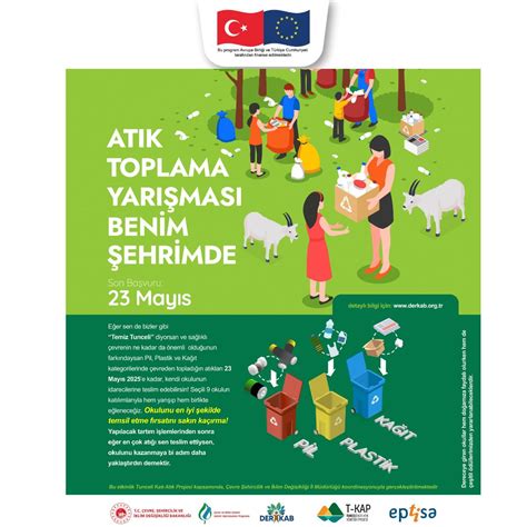 Tunceli’de "Tunceli Katı Atık Projesi" kapsamında ilkokullar arasında ...