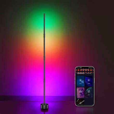 Buy Aizawa Smart Floor Lamp, RGBICW Led Floor Lamp-16 Million Colors ...