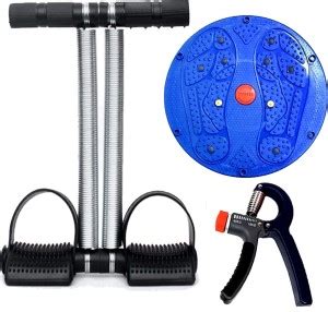 RIO PORT Tummy trimmer Double spring, Tummy twister, pvc hand grip men ...