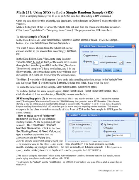 Image result for SPSS Random Sample