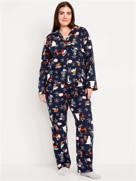 Flannel Pajama Set for Women | Old Navy