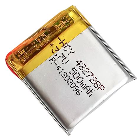 Witty Fox 500mAh 3.7V rechargeable lithium polymer Battery – Robocraze