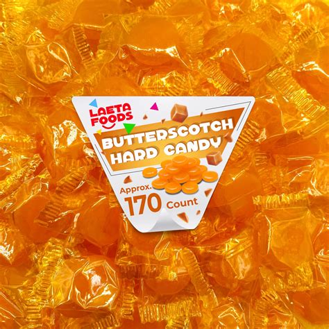 Amazon.com : Columbian Butterscotch Buttons | 5 Pound | Individually ...
