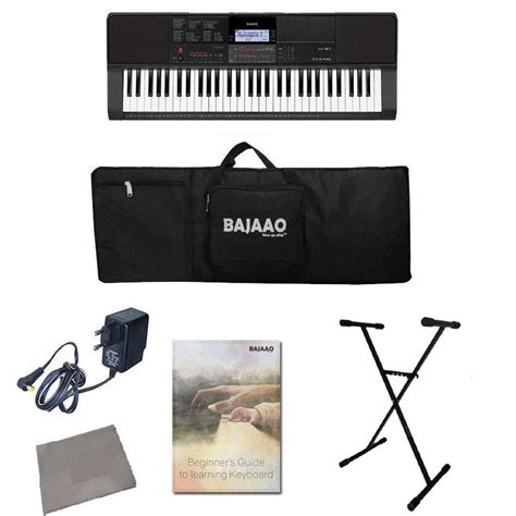 Buy Casio CT-X700 61-Key Portable Keyboard With Power Adapter, Gigbag ...