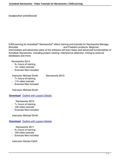Image result for Autodesk Navisworks Tutorial
