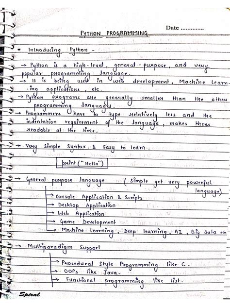 Image result for Python Note Code