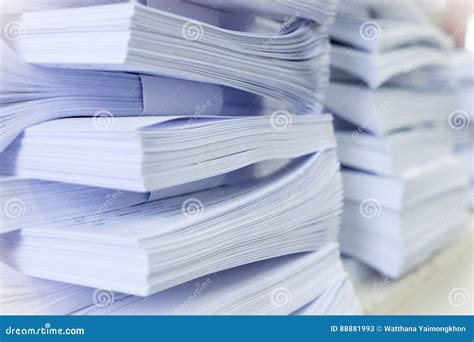 Stacks Of Paper Royalty-Free Stock Photo | CartoonDealer.com #88881993