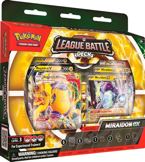 Pokémon Miraidon ex League Battle Deck 290-87273 - Best Buy