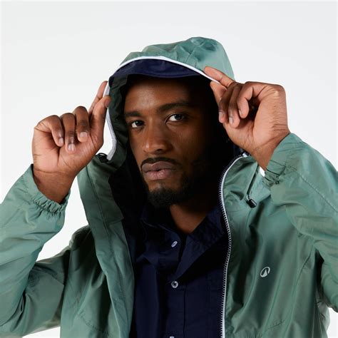 Waterproof Sailing Jacket Mens Khaki 100 - L | DECATHLON TRIBORD