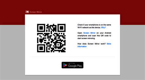 Image result for Screen Mirror App QR Code