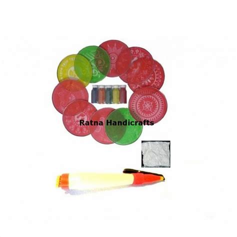 Rangoli Kit - Ready To Draw Rangoli Making Kit Manufacturer from New Delhi