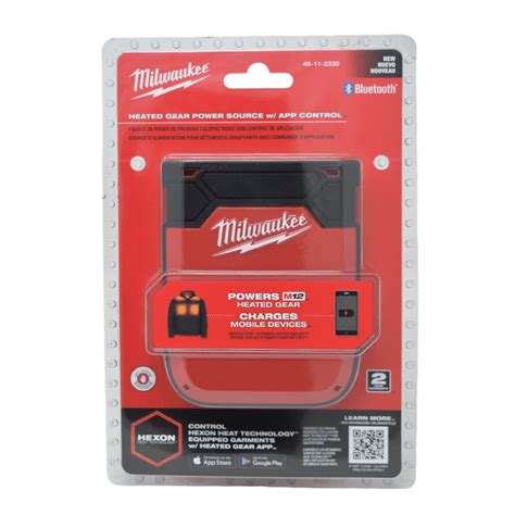 Milwaukee Heated M12 Gear Power Source - w/ App Control for Heated ...