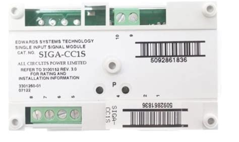 Edwards - SIGA-CC1S - Synchronization Output Module - Fire Projects