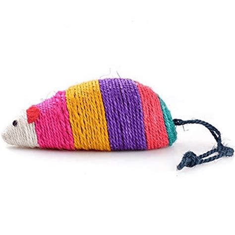 Buy Emily Pets Multi Colour Muse Shaped Sisal Toy for Cats online at ...