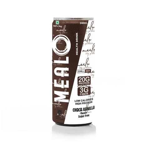 Mealo Choco Vanilla Flavoured Sugar Free Health Drink, 240 ml Price ...