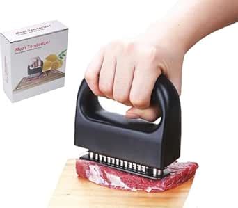 Buy Trifecta Meat Tenderizer, With 48 Stainless Steel Ultra Sharp ...