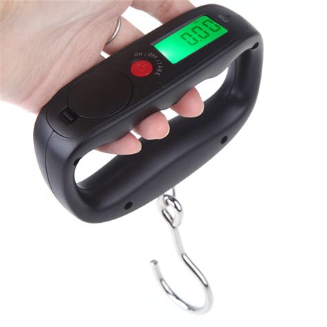 50kg/10g Digital Portable Electronic Luggage Weight Weighing Scale Hook ...