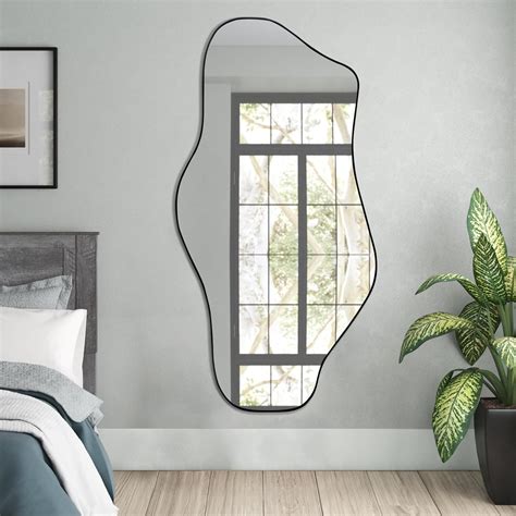 Amazon.com: DAOYIJIAJU Irregular Mirror, Large Asymmetrical Wall Mirror ...