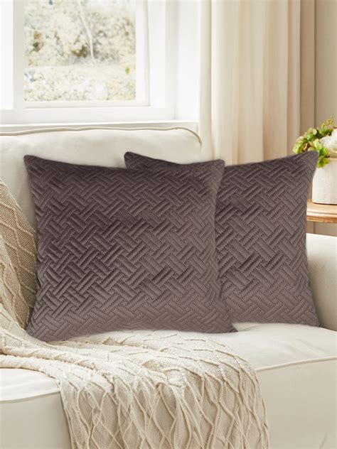 Dark Brown Sofa Cushion Cover | Tesmare