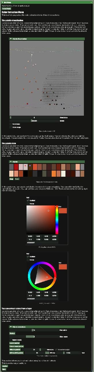IMGUI Basic Menu 的图像结果