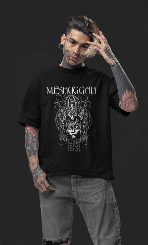 Meshuggah Oversized T-Shirt – Loud, Heavy & Comfortable – UNDEAD
