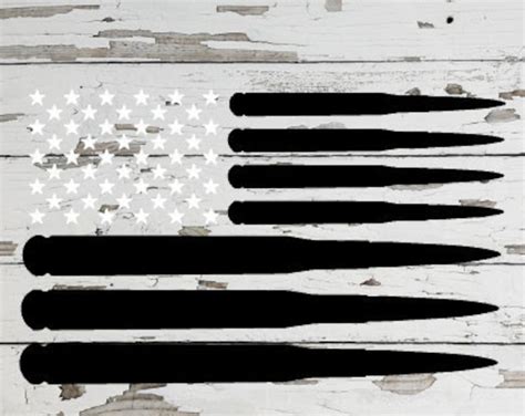 Rifle Flag Svg, Gun Flag Svg, Bullet Flag Svg Gun Svg, Bullet Svg ...