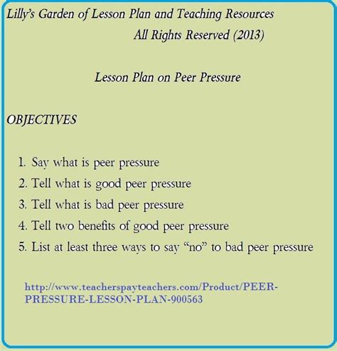 Image result for Peer-Pressure Object Lesson