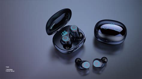 跨境爆款TWS入耳式触控蓝牙耳机5.0真无线迷你降噪防水运动跑步-阿里巴巴