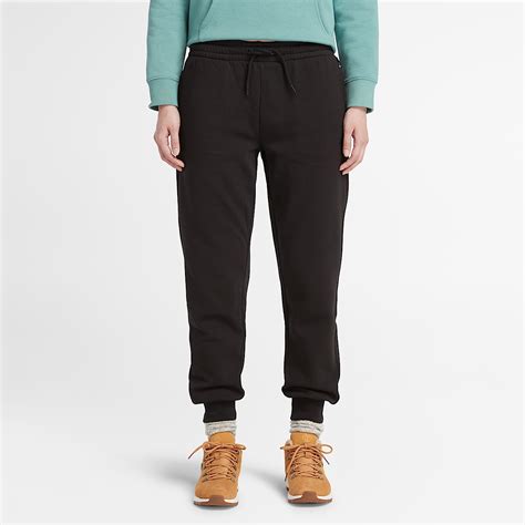 Exeter River Brushed Back Jogger Pant for Women in Black