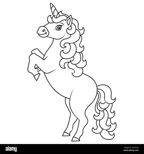 Unicorn Horse Coloring Pages