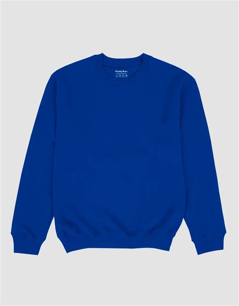 Buy Plain Royal Blue Sweatshirt For Men and Women Online India