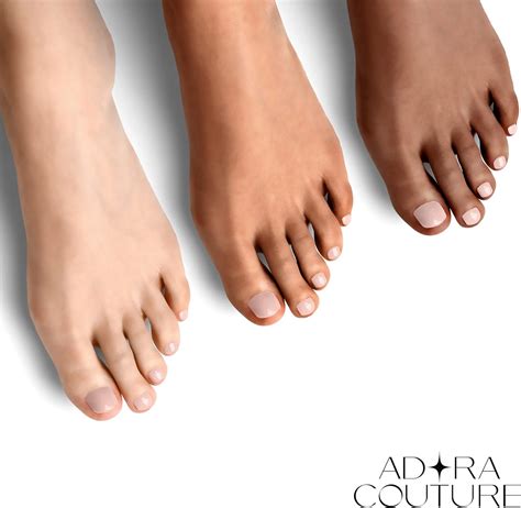 Buy Adora Couture Semi Cured Gel Nail Strips Pedicure | Light Pink Gel ...