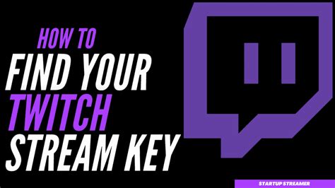Image result for Twitch Get Stream Key