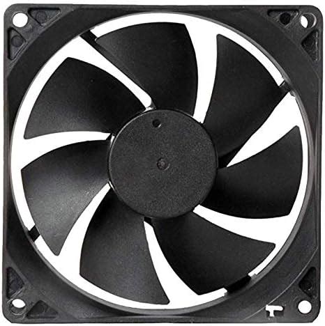 Electronic Spices DC 12V Cooling Fan Black for PC Case CPU Cooler ...