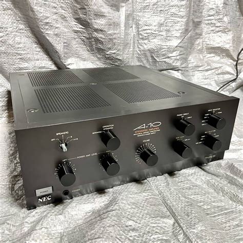nmp10★ 美品 プリメインアンプ NEC STEREO AMPLIFIER A-10 TYPE III UNSWITCHED (TOTAL ...