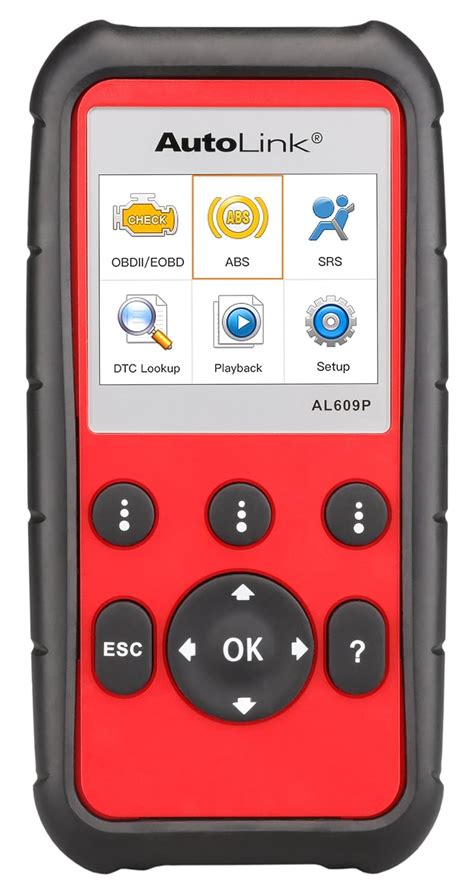 Autel Code Reader AutoLink AL609P Upgraded Version of AL619 OBD2 Scan ...