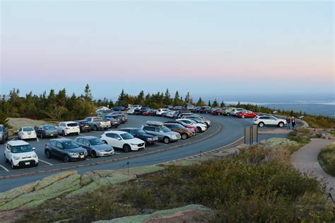 Acadia airs fee for vehicle reservations on Cadillac Mountain