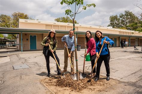 TreePeople Transforms Pacoima Middle School with a Living Schoolyard ...