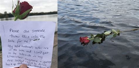 ‘ഈ റോസാപ്പൂക്കൾ അവിടെ വയ്ക്കാമോ?, എന്റെ പ്രിയന്റെ ചിതാഭസ്മം ആ ...