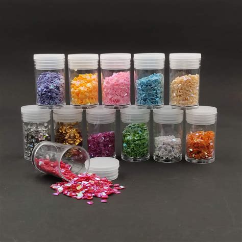 SS Art Land Rainbow 3D Diamond Glitter Sequins Set for Epoxy Resin ...