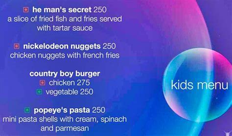 Menu at Bubble Café - The Gateway Hotel, Kochi