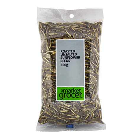 The Market Grocer Roasted Unsalted Sunflower Seeds 250g – Harris Farm ...