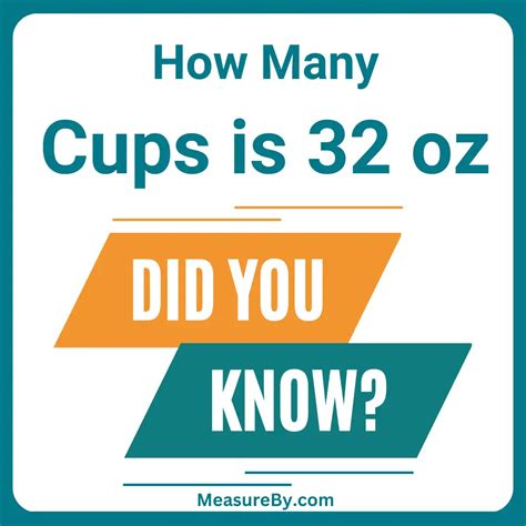 How Many Cups Is 32 oz: A Comprehensive Guide