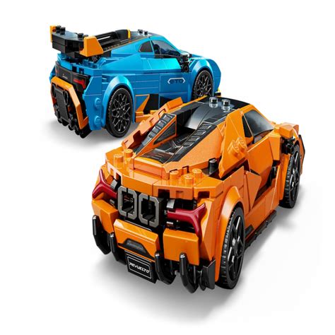 Lego 77238 Speed Champions Lamborghini Revuelto & Huracán STO (607 Pie ...