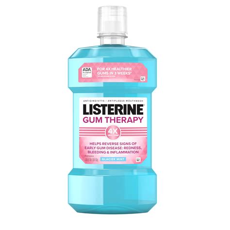 Listerinegum Therapy Antiplaque And Anti Gingivitis Mouthwash Ada ...
