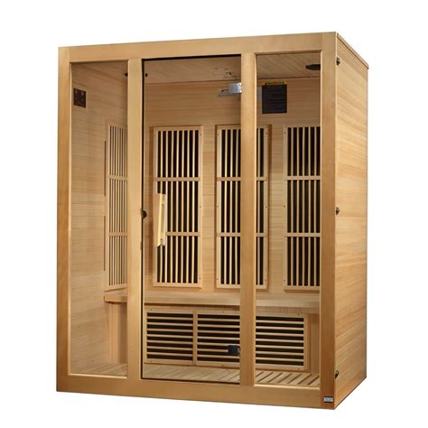 Maxxus Bellevue 3-Person Low EMF FAR Infrared Sauna – Select Saunas