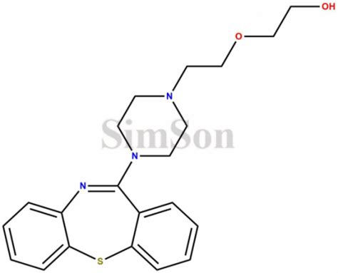 Quetiapine | CAS No- 111974-69-7 | Simson Pharma Limited