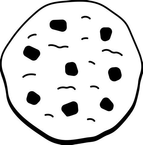 Chocolate Chip Cookie Clipart