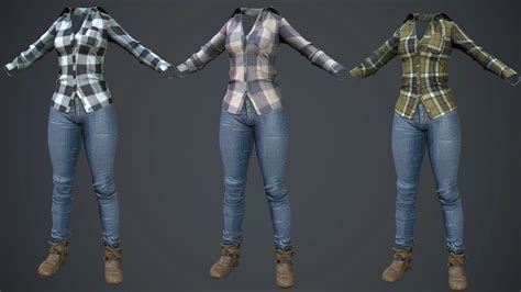 JC - Shirt and Jeans at Fallout 4 Nexus - Mods and community